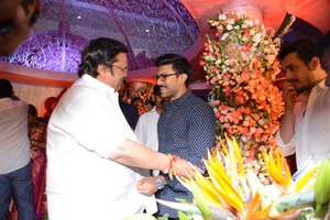 Celebrities at DVV Danayya Daughter Wedding Photos